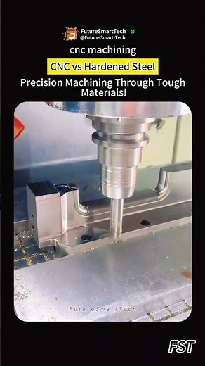 CNC vs Hardened Steel — Precision Machining Through Tough Materials!