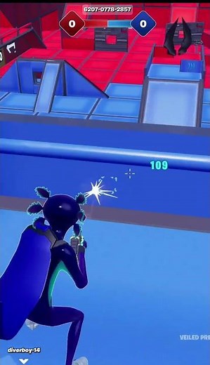 Secret aimbot code in red vs blue rumble 🤫 #fortnite