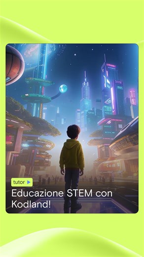 Piattaforma per le competenze digitali Kodland on Instagram: "💖 Dai ai tuoi bambini la gioia di imparare giocando con STEM! Con Kodland il coding e le competenze digitali diventano un’avventura divertente e stimolante. ✨ Prenota subito la tua lezione gratuita e scopri come accendere la curiosità e il talento dei tuoi piccoli. Link in bio! #STEMeducation #CodingForKids #LearnWithKodland #FutureSkills #TechForKids"