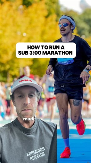 Michael D Brandt | Harry Miles 🙌🏻 What it takes to run a sub 3hr marathon as a healthy 30 y/o male without a running background: - 6-12 months ramping from... | Instagram