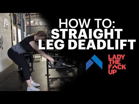 Straight Leg Cable Deadlift: How to