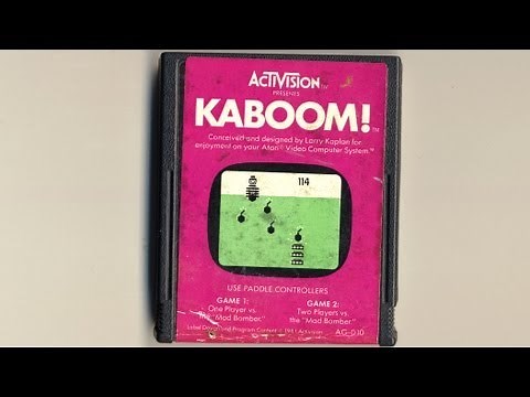 Classic Game Room - KABOOM! review for Atari 2600
