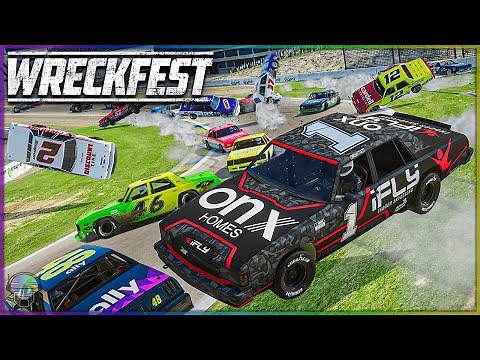 NASCAR Nitro Stunt Track THROWDOWN! | Wreckfest