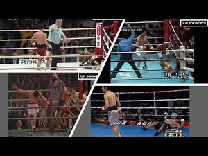 【再編集】日本ボクシング ダウン応酬激闘集 世界戦24試合+2（1959～2019年） 矢尾板、関、西城、沼田、大場からナオト、西岡、山中、田中恒成まで！