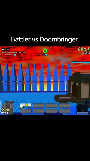 Battler vs Doombringer: The Battle Cats Showdown
