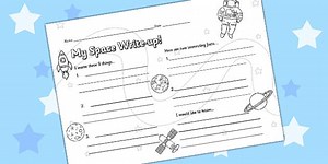 Space Write Up Worksheet