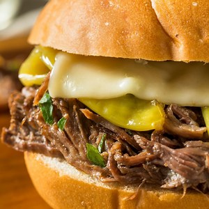 Crock Pot Mississippi Pot Roast Sandwiches