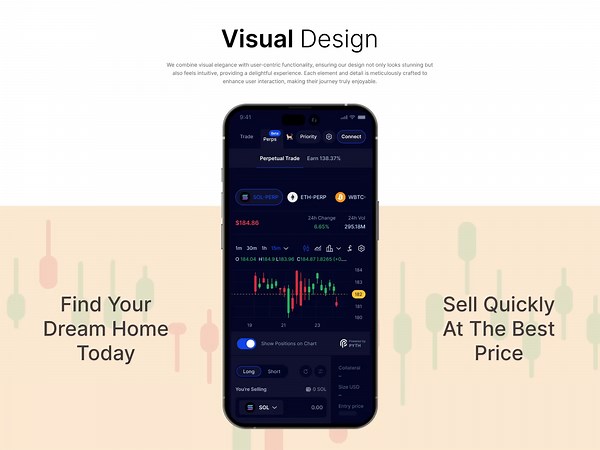 Crypto Exchange App UI — Web3 Wallet Design