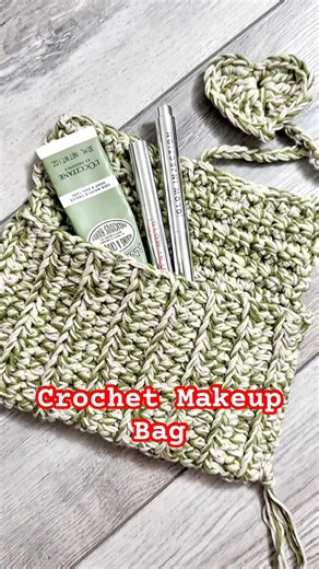 Crochet Makeup Bag in just 2 hours #crochet