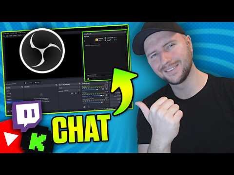 How to Add Custom Browser Docks Like Twitch Chat to OBS Studio