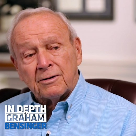 2.7K views · 1.2K reactions | Arnold Palmer: Never understood why Ben Hogan wouldn't call me by my real name. Our full interview with the "The King" of golf, the late Arnold Palmer, is available today on the In Depth podcast. Listen here: https://bit.ly/3xijqHA | Graham Bensinger | Facebook