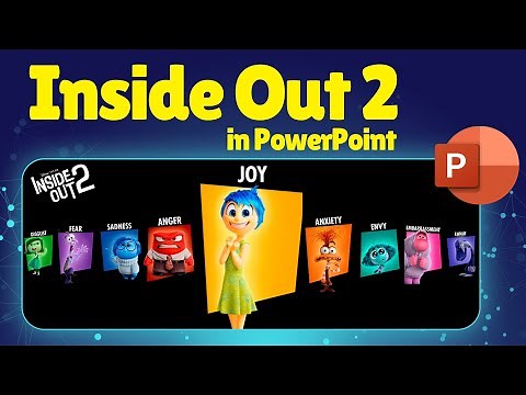 Create Inside Out 2 Animation in PowerPoint with Morph Transition in 5 Minutes! 🎥✨