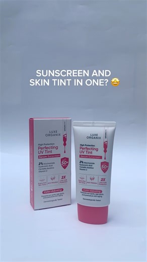 Get your Serum Sunscreen and Skin tint in one product! ☀️ Use our Perfecting UV Tint Serum Sunscreen for only ₱379! 🩷 #LuxeOrganixPH #fyp | Luxe Organix Philippines