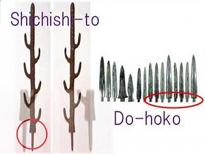 2471＊01＊Mystery of Seven Branched Sword+Dohoko七支刀と銅矛の謎・銅鐸＝簡易天文観測装置説by Hiroshi Hayashi, Japan