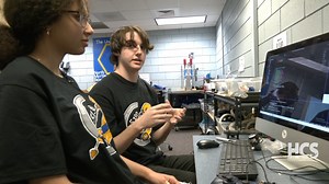 1.4K views · 23 reactions | Six of our high school robotics teams are participating in the FIRST Robotics, Electric City Regional Competition in Anderson, SC. We caught up with students from North Myrtle Beach High and the Academy for Arts, Science and Technology to find out how they've been preparing for the competition! Visit https://frc-events.firstinspires.org/watch and get into the action with the livestream, direct from the event! | Horry County Schools | Facebook