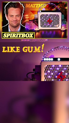 Matthew Perry Spirit Box Session: Contacting Chandler Bing's Spirit