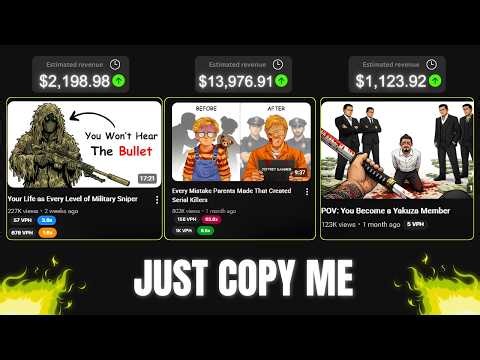 How I Create Viral POV Crime 2D Animation Videos — Just Copy Me