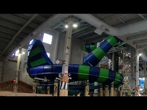 Wild Wildebeest - HUGE TornadoWAVE Slide | Kalahari Poconos