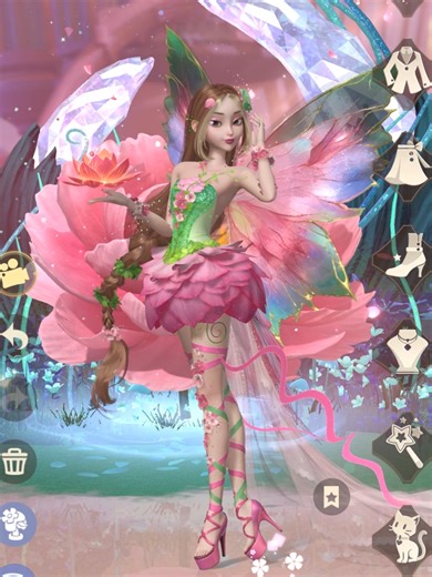 Flora's Captivating Beauty in Winx Club