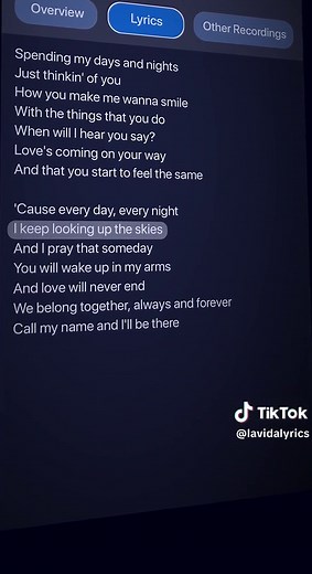 Julie Anne San Jose - I'll Be There Lyrics