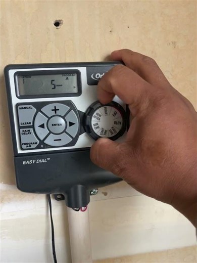 Setting Up Rain Bird Timer