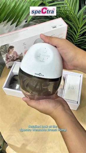✨ Spectra Wearable Single Electric Breast Pump – Hands-Free, Portable, and Effortless Pumping for Modern Moms 🤱💖 Key Features ✔️ Wearable & Compact Fits discreetly inside your bra for true hands-free pumping ✔️ Wireless & Rechargeable No cords, no hassle – pump anywhere, anytime ✔️ Multiple Suction Levels Customizable massage and expression modes for comfort and efficiency ✔️ Quiet Motor Ultra-quiet operation for discreet pumping ✔️ Closed System Prevents milk backflow for hygiene and motor pr