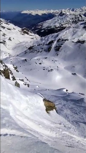 Descente Clémentin Mont de Peclet
