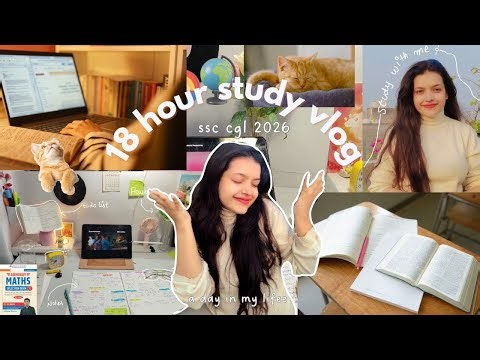 🔥 “I Studied 18 Hours in 2 Days for SSC CGL 2026 | Intense Study Vlog + My Source+Oswal book review"