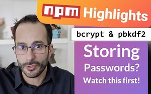 What is bcrypt & pbkdf2 & password security in general? - npm Weekly Highlights