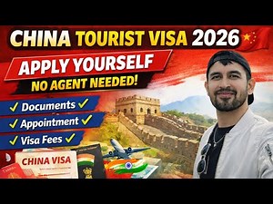 Apply China Tourist Visa for Indians In 2026 Step by Step Without Agent | Complete Guide