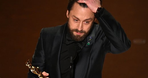 Kieran Culkin wins best supporting actor at Oscars