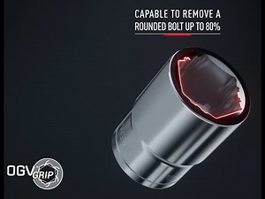 OGV®GRIP sockets: AS EFFECTIVE ON DAMAGED BOLTS AS WELL AS GIVING GREATER GRIP & TORQUE ON NEW ONES!