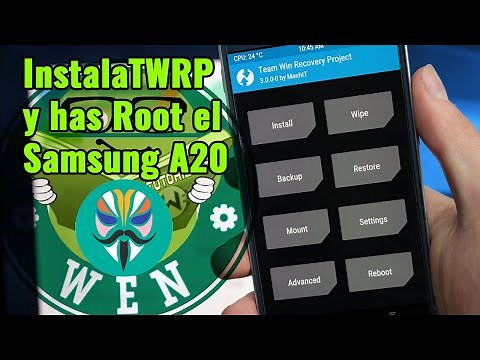 Como instalar TWRP y Hacer Root el Samsung Galaxy A20 5G - 2023