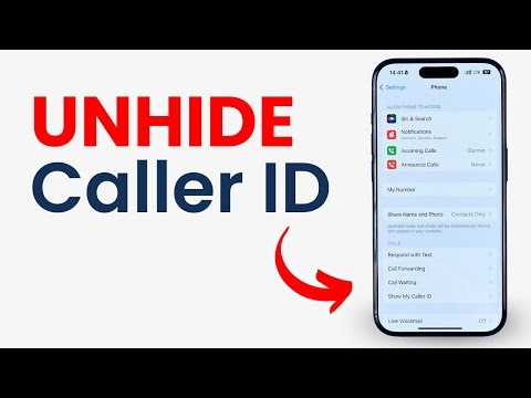 How to Show (Unhide) Caller ID on iPhone
