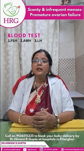 Scanty & Infrequent Periods Explained | Premature Ovarian Failure Awareness by Dr. Himani Gupta