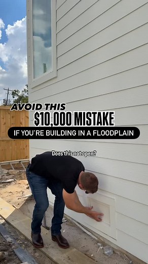 Building in Houston’s floodplain? Don’t make this costly mistake 🙃 @jeff_da_builder breaks down what went wrong on AND how you can avoid it. 📍Watch ‘til the end if you’re building or investing in Houston! Follow along for more behind-the-build insights! #houstonbuilder #houstonrealestate #houstonconstruction | Vecino Homes