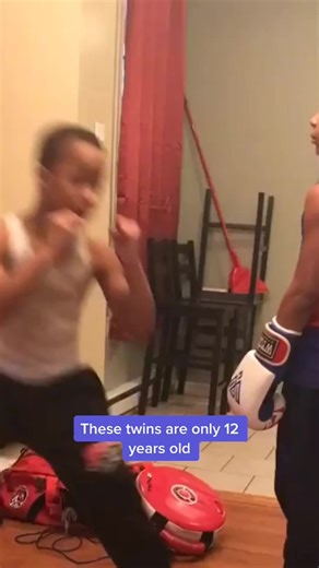 Future of Boxing: 12-Year-Old Twins Training Like Pros