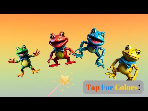 Magical Color Adventure for Toddlers | Learn Colors with Freddy the Frog