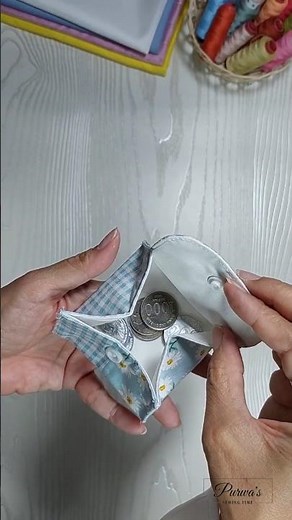 Craft Your Own Coin Pouch / Mini wallet : Quick and Easy Sewing Tutorial / Coin Purses to Sew