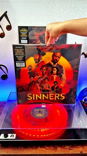 Sinners – Original Motion Picture SoundtrackSmoke & Stack colored vinyl ‪@madebymutant‬