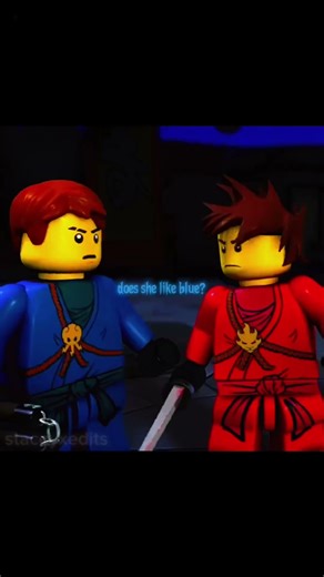 does she like blue? 💙 | ib: my idea!! (i think) | back to yt maybe?? | #ninjago #ninjagoedit #jay