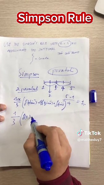 Phương pháp Simpsons: Định nghĩa và Ứng dụng trong Toán học
