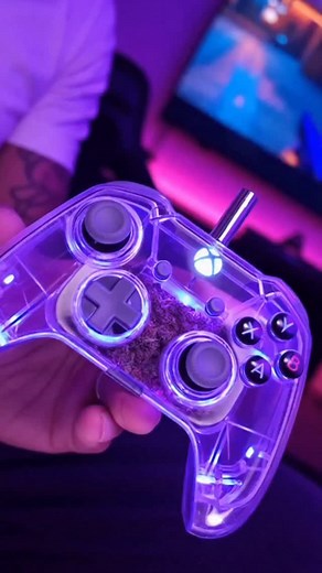 New Release High-tech Xbox Series Pro See-through Controller With Purple Haze weed inside. Xbox Player & Stoner Come Get One You can play games and have a puff at the same damn time. And refill it weed time #viral #reels #explore #reel #like | Swipey Babyy
