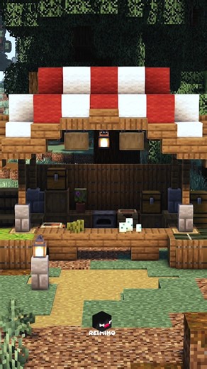 Build a Simple Medieval Shop for Your Minecraft Base