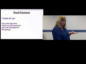 UNIT 1.3: PRONOUNS in ASL
