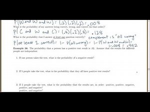 STAT 3000: Section 1.5 Examples for multiplication of multiple independent events