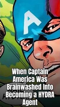 When Captain America Was Brainwashed Into Becoming a HYDRA Agent #CaptainAmerica #HYDRA