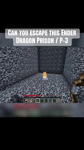 Escape the Ender Dragon Prison: Clever Candle Ladder Trick