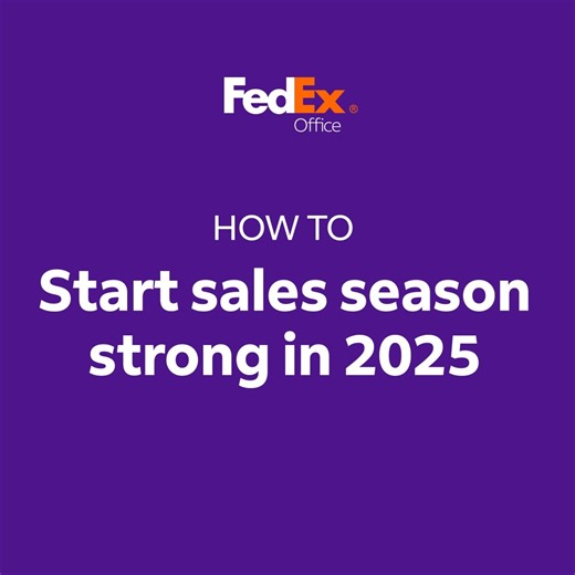 9.4K views · 81 reactions | Clean slate and even cleaner branding. FedEx Office has what your business needs to make a notable impression at the forefront of the year. From custom banners to professional posters to digital ads, we’ll help you make a lasting impact in 2025. | FedEx Office | Facebook