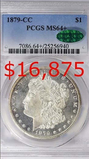 Rare 1879 CC Morgan Dollar Sells for $16,000+ !